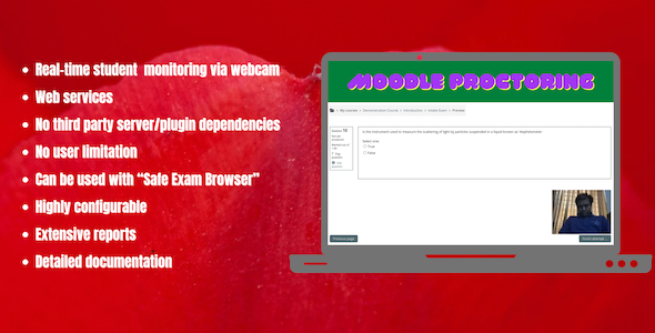 Moodle Proctoring